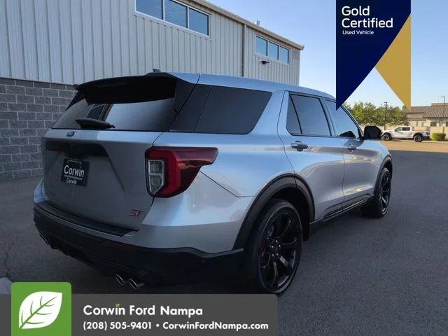 Certified Used 2021 Silver Ford ST image 3