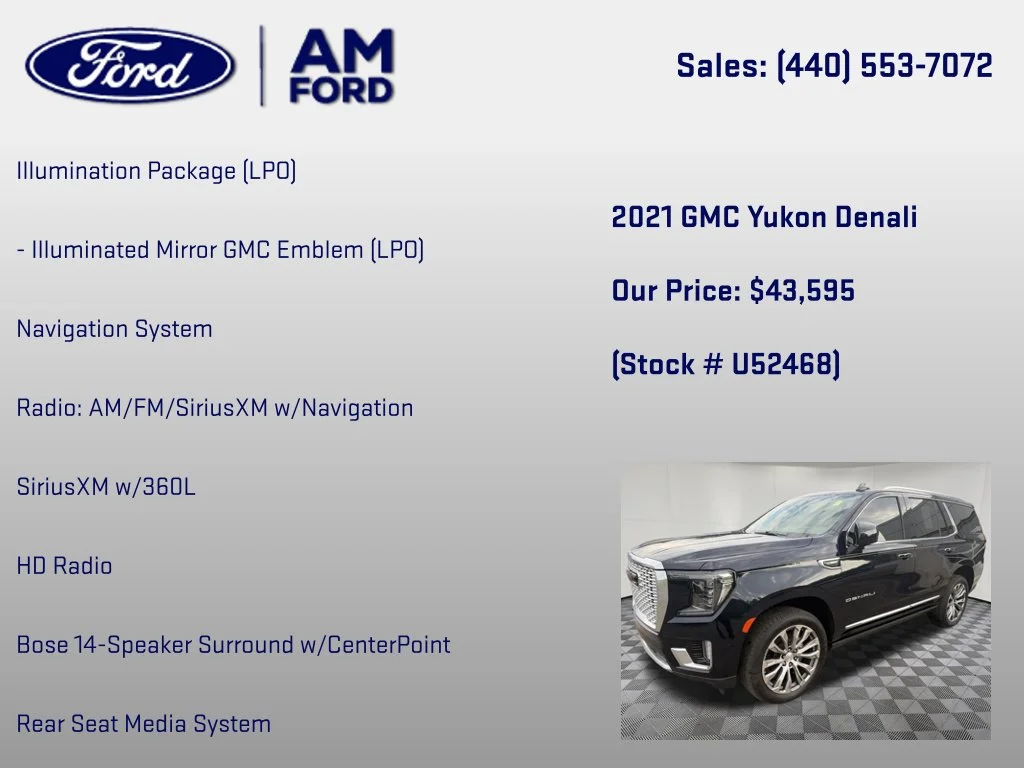 2021 GMC Yukon Denali - Photo 36