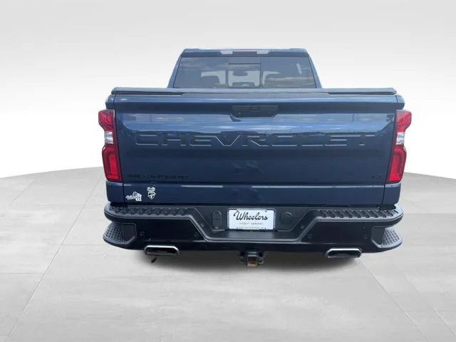 Used 2021 NORTHSKY BLUE METALLIC Chevrolet LT Trail Boss image 4