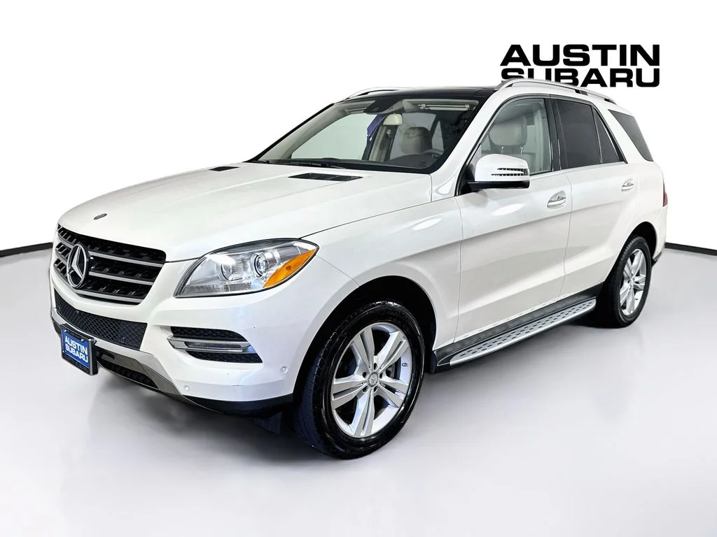 Used 2015 White Mercedes-Benz ML 350 image 3