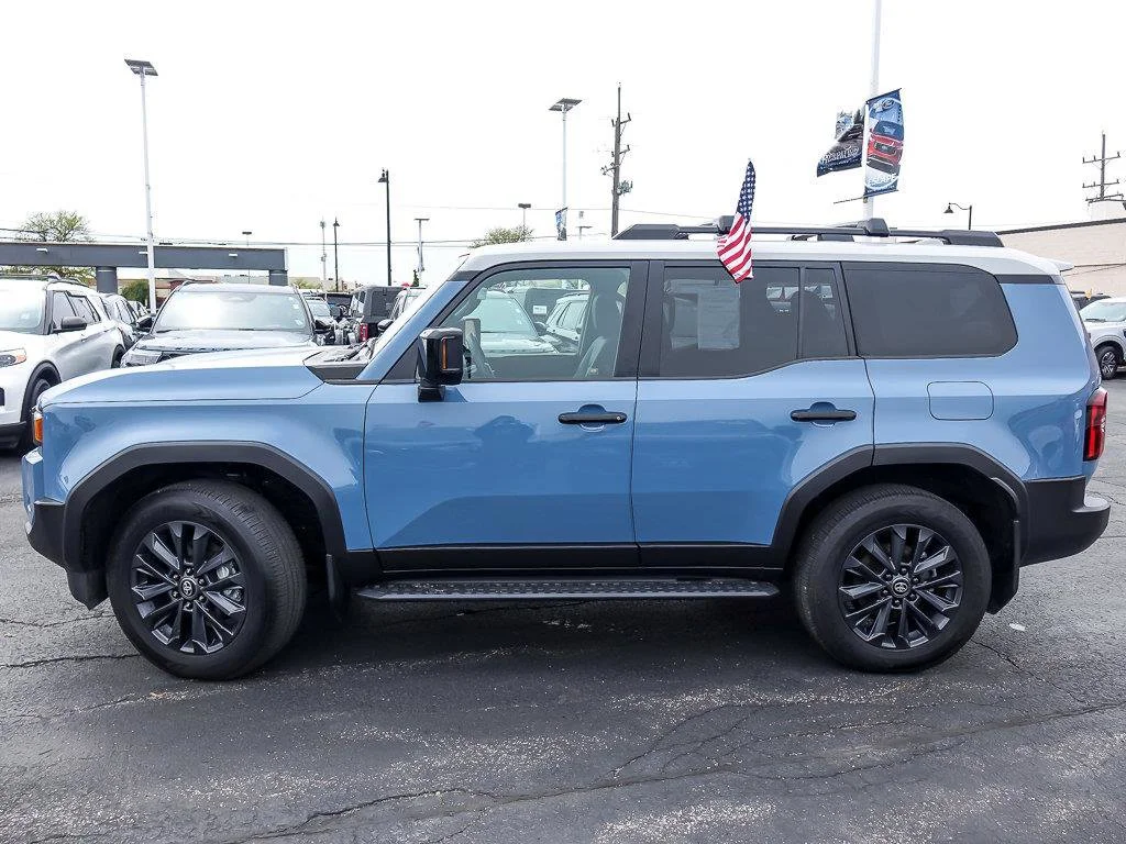Used 2024 Heritage Blue/Gray Scape Toyota Base image 5