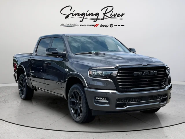 New 2026 Granite Crystal Metallic Clear-Coat Exterior Paint RAM Laramie image 1