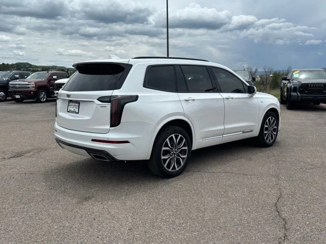 Used 2024 Crystal White Tricoat Cadillac Sport image 5
