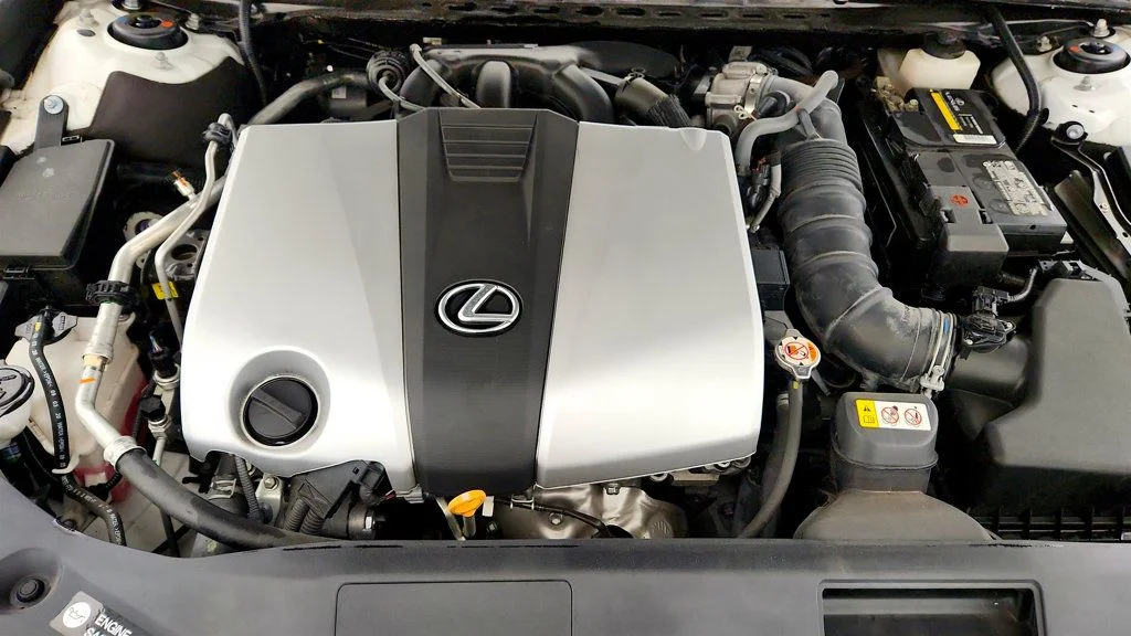 Used 2021 Ultra White Lexus ES 350 F SPORT w/ F SPORT Heated Leather Steering Wheel image 28