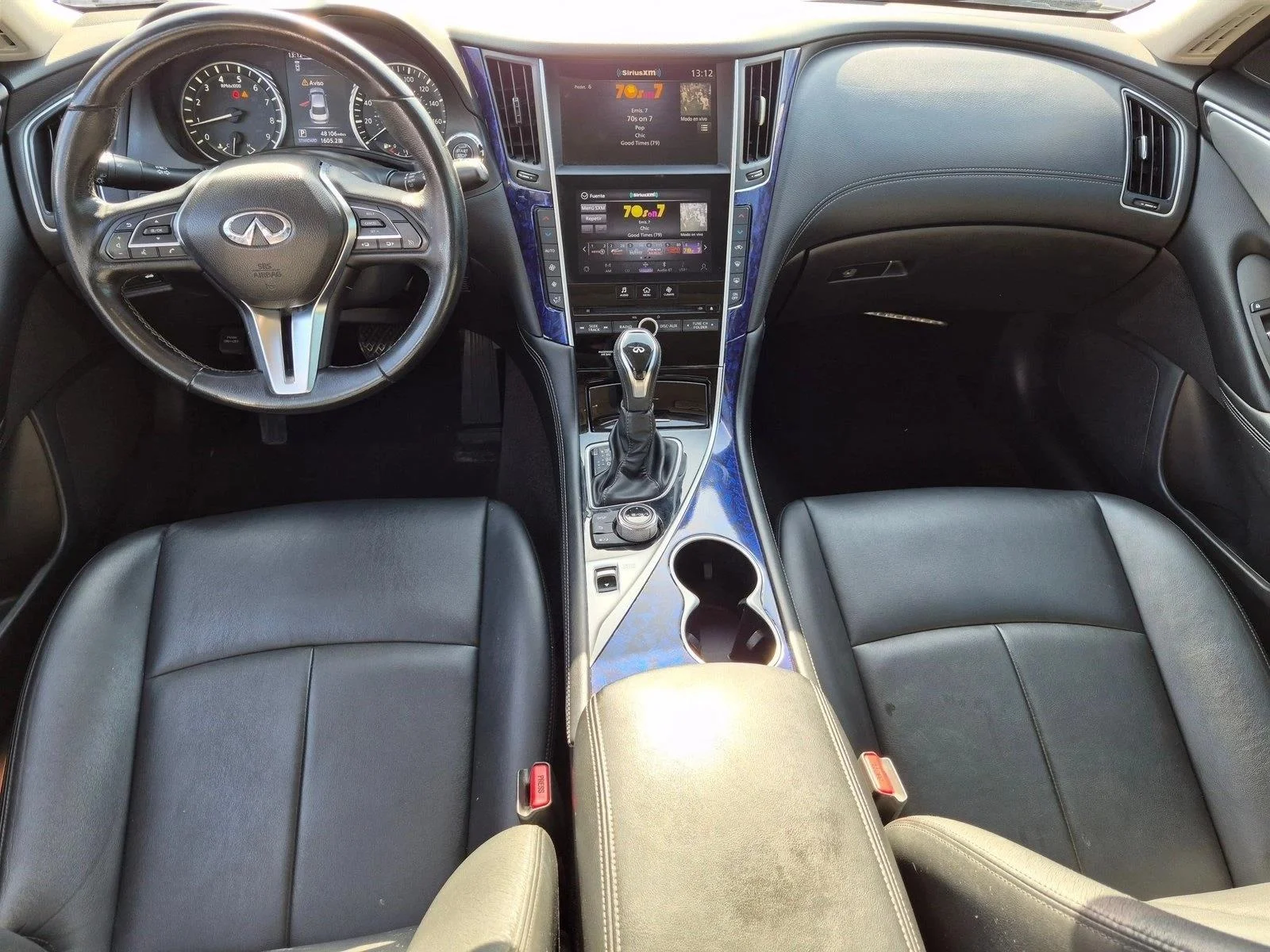 Used 2020 Black Obsidian INFINITI 3.0t LUXE image 17
