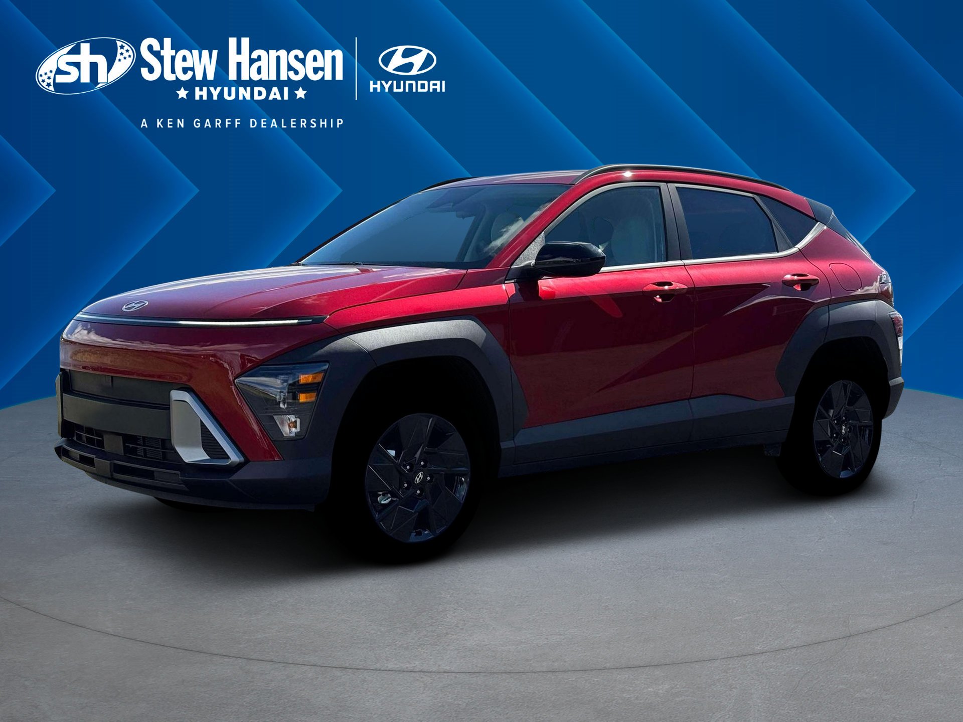 New 2026 Ultimate Red Metallic Hyundai SEL Sport image 3