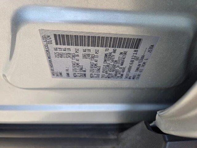 Used 2024 Brilliant Silver Metallic Nissan S image 32