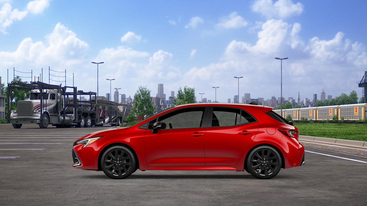 New 2027 Finish Line Red Toyota XSE image 4