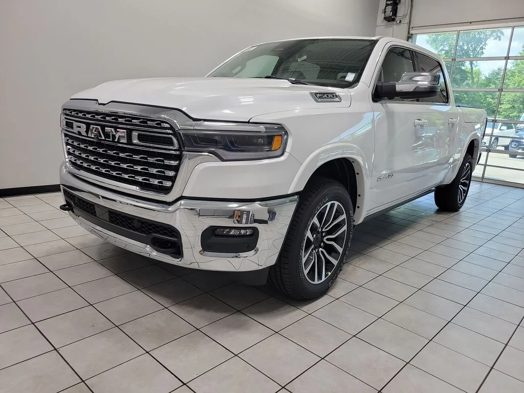 New 2026 Ivory White Tri-Coat Pearlcoat RAM Limited image 3