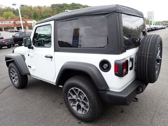 New 2026 Bright White Clear-Coat Exterior Paint Jeep Sport S image 3