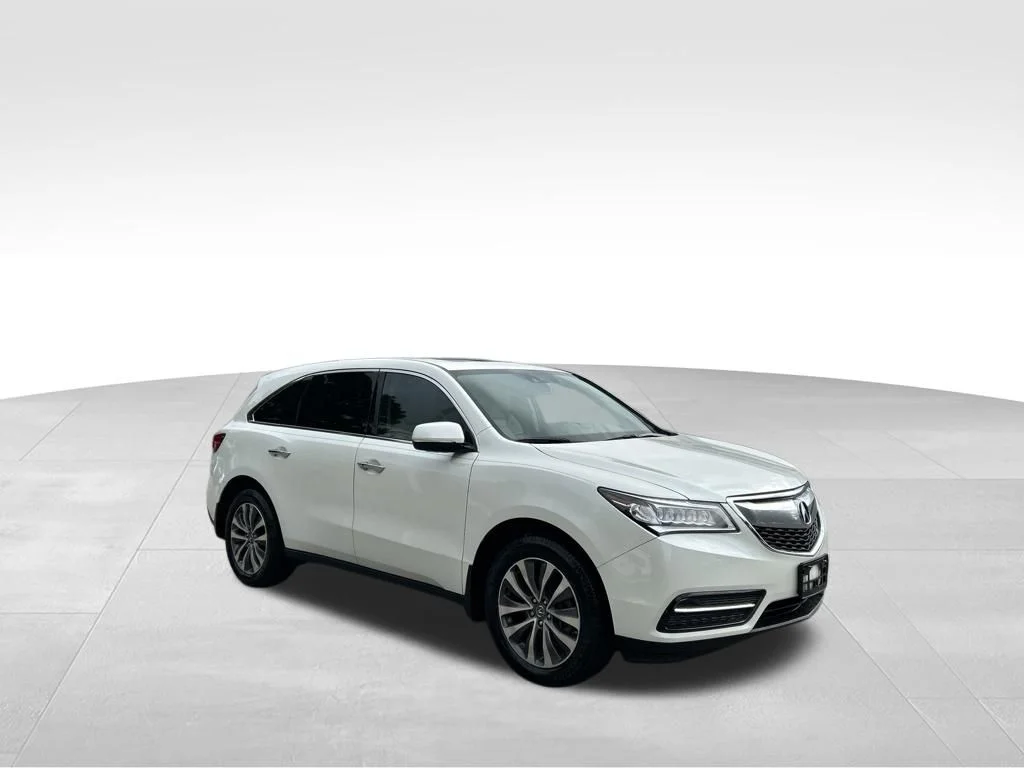 Used 2015 White Diamond Pearl Acura 3.5L Technology Package image 7