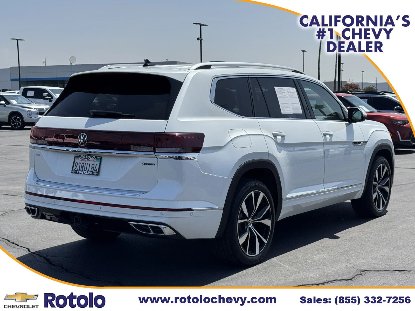 Used 2025 White Volkswagen 2.0T SEL Premium R-Line image 6