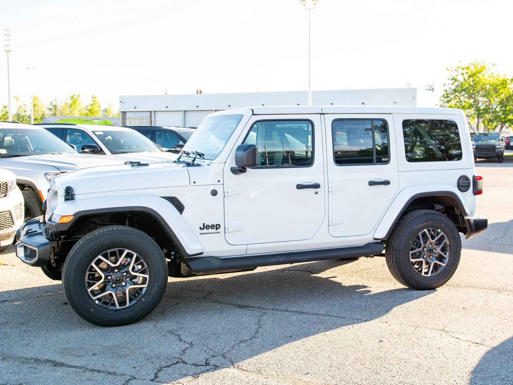 New 2026 White Jeep Sahara* image 2