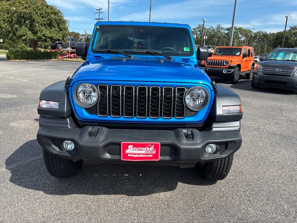 New 2025 Hydro Blue Pearl-Coat Exterior Paint Jeep Sport S image 10