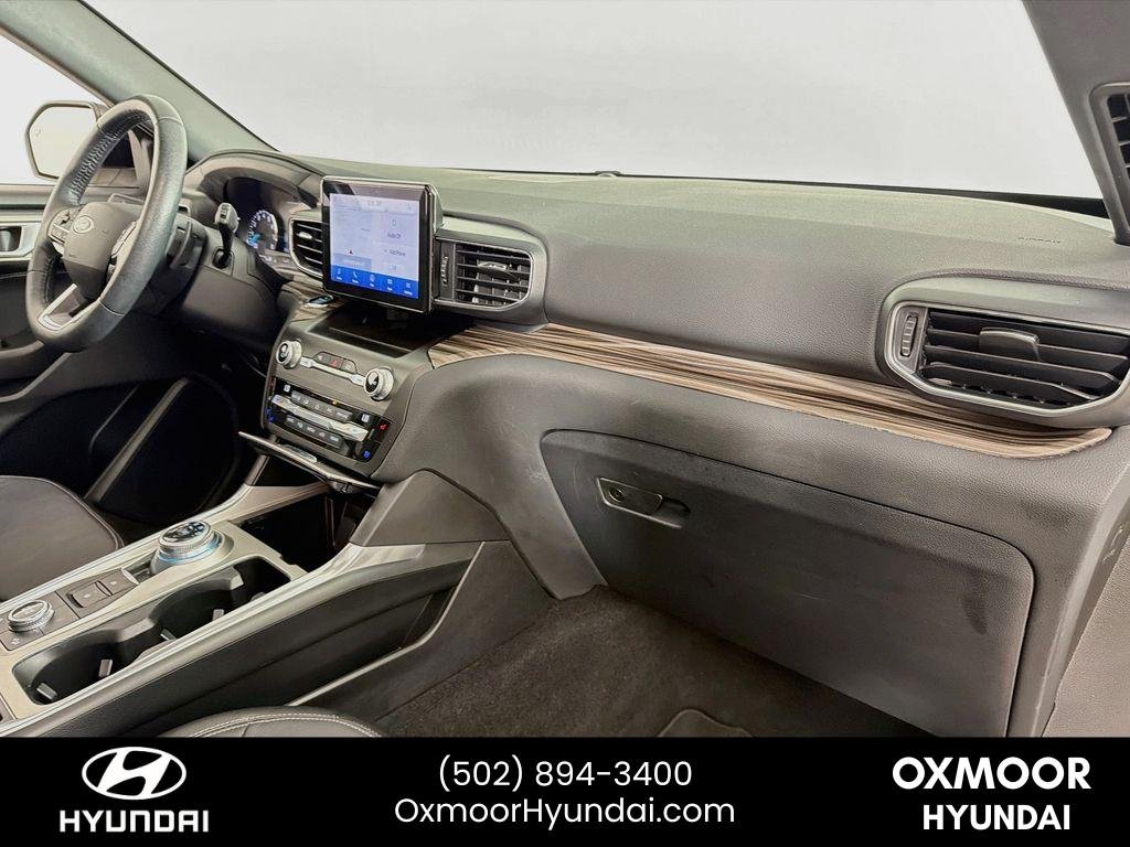 Used 2020 Star White Metallic Tri-Coat Ford Limited HYBRID image 32