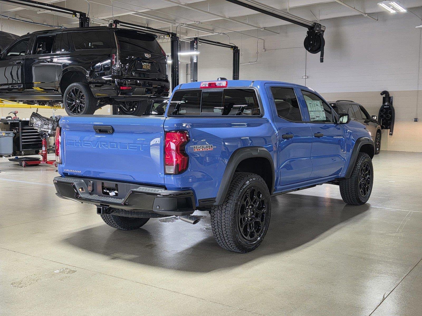 New 2026 Reef Blue Metallic Chevrolet Trail Boss image 7