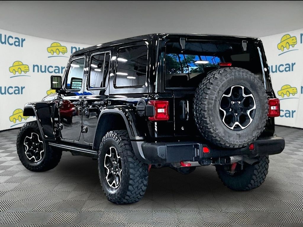 Used 2020 Black Clearcoat Jeep Unlimited Rubicon image 4