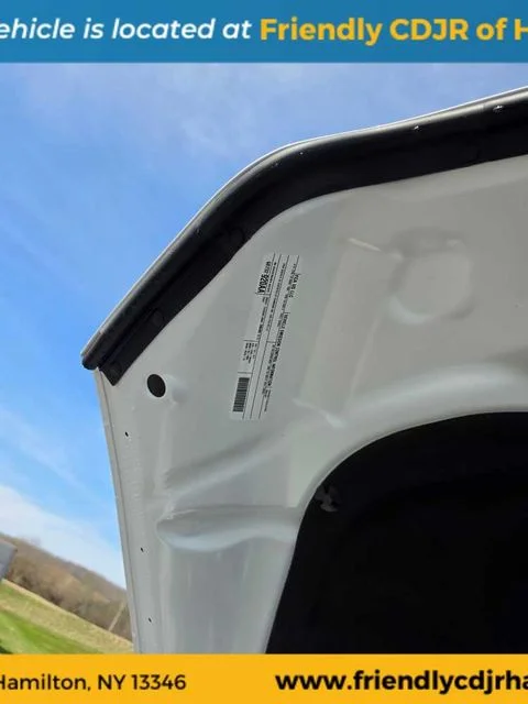 New 2026 Bright White Clear-Coat Exterior Paint RAM Tradesman image 24