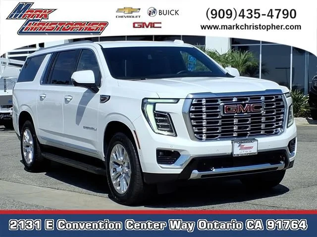 Used 2025 Summit White GMC Denali image 1