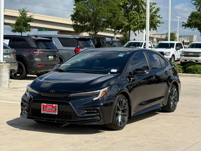 Certified Used 2026 Black Toyota SE image 7