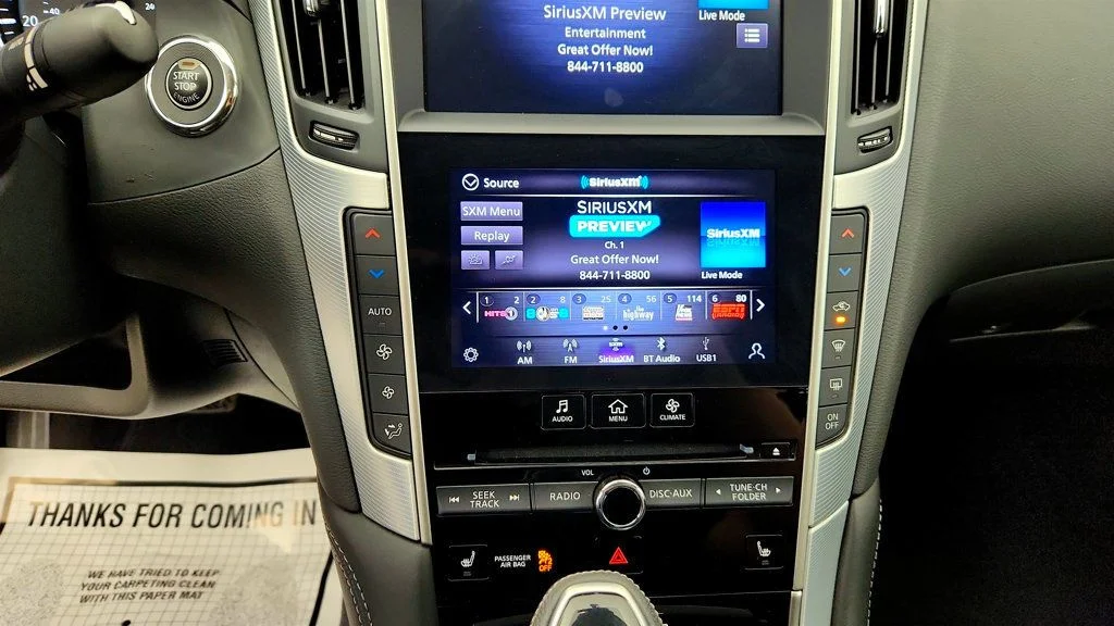 Used 2023 Dynamic Sunstone Red INFINITI LUXE AWD image 18