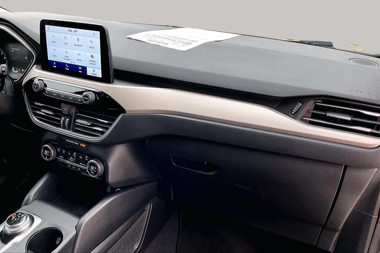 Used 2021 Iconic Silver Metallic Ford SEL image 19