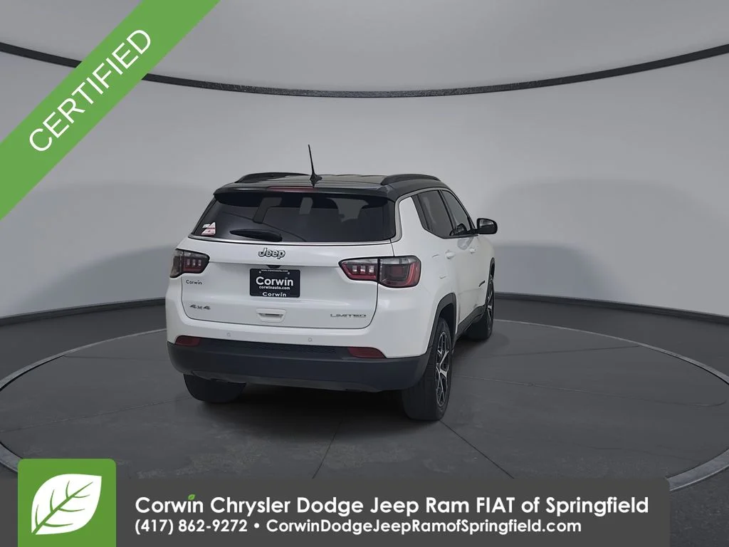 Certified Used 2025 White Jeep Limited image 12