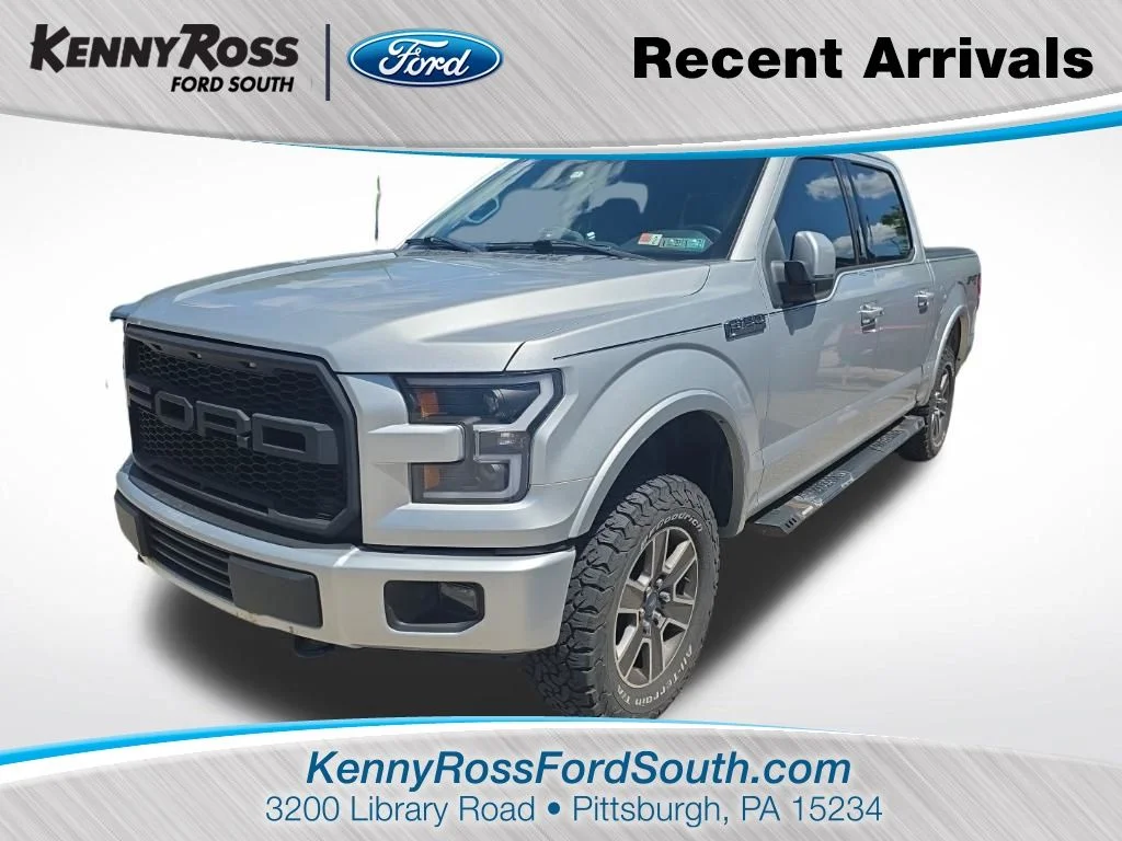 Used 2017 Silver Ford Lariat image 1