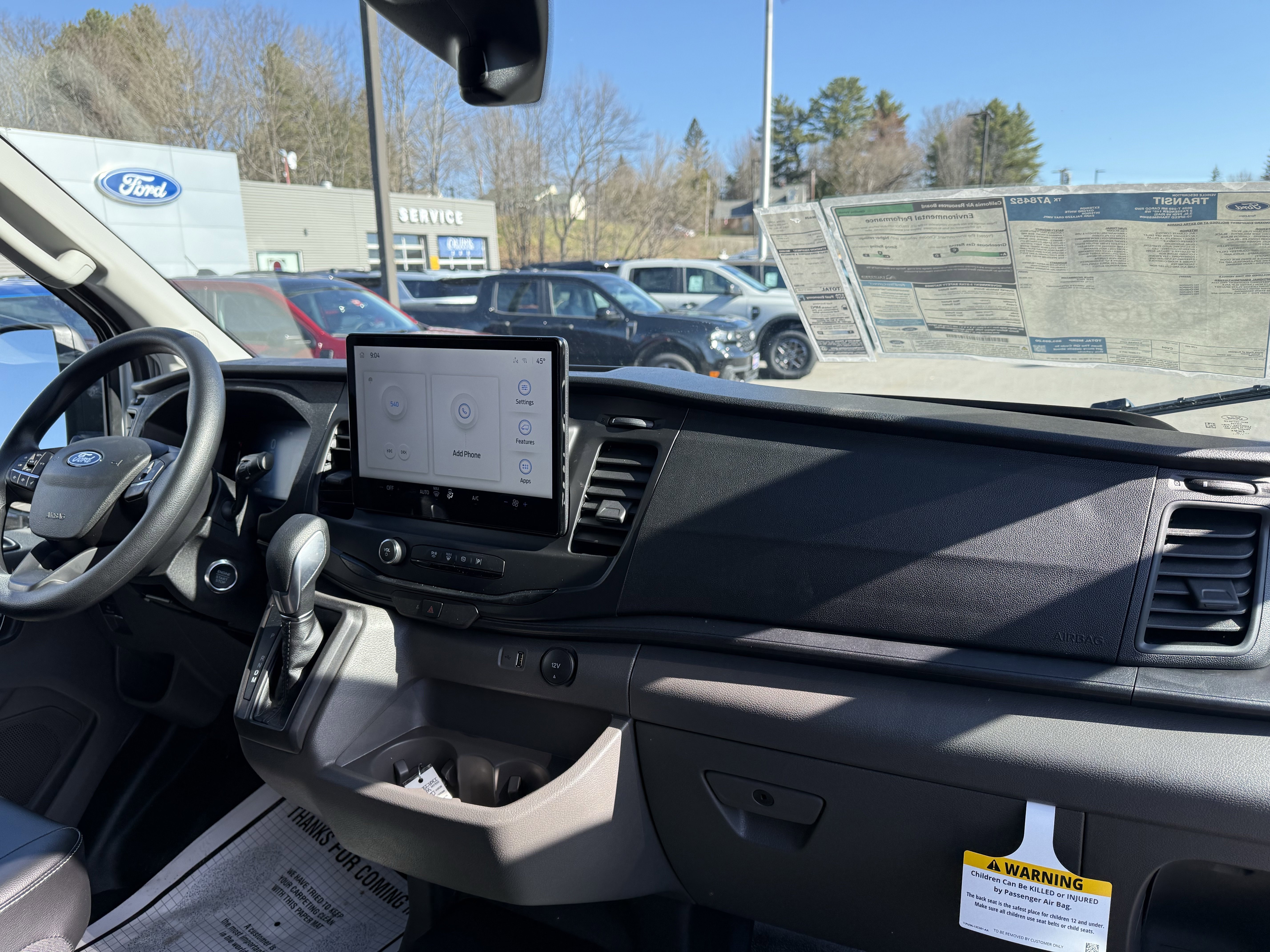 New 2026 Oxford White Ford Cargo Van image 4