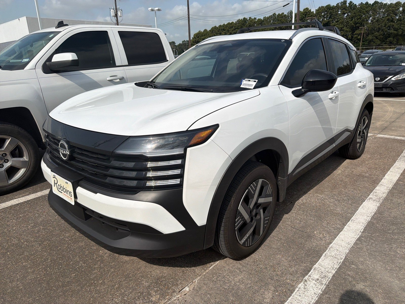 2026 Nissan Kicks SV White at Robbins Nissan