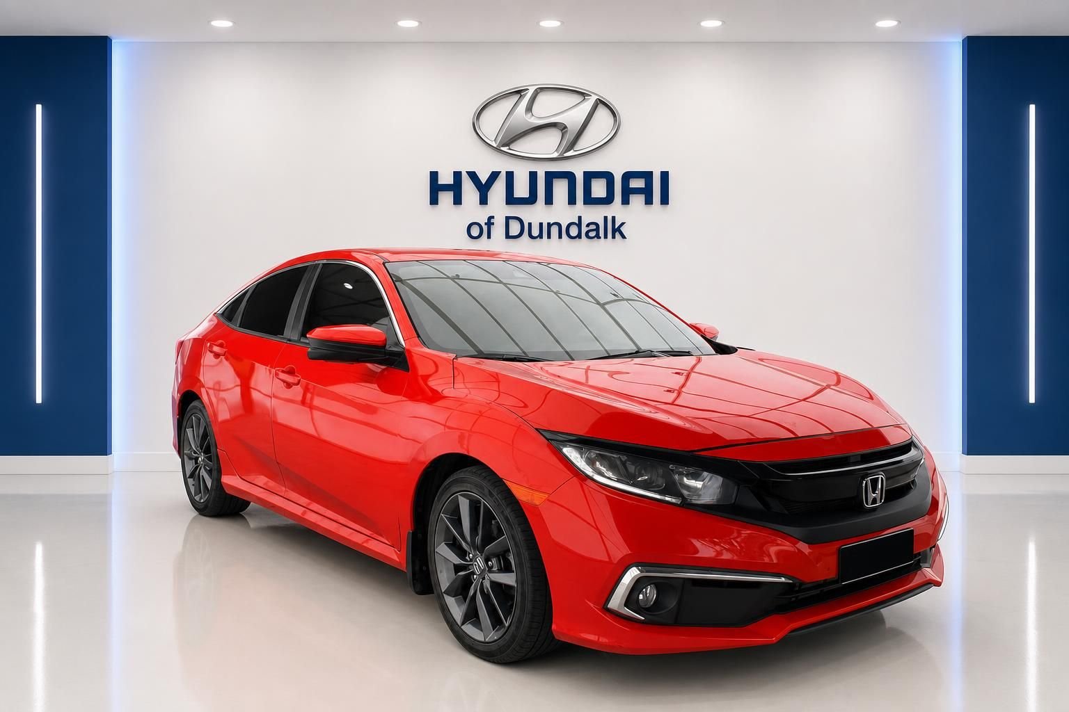 Used 2021 Red Honda EX image 1