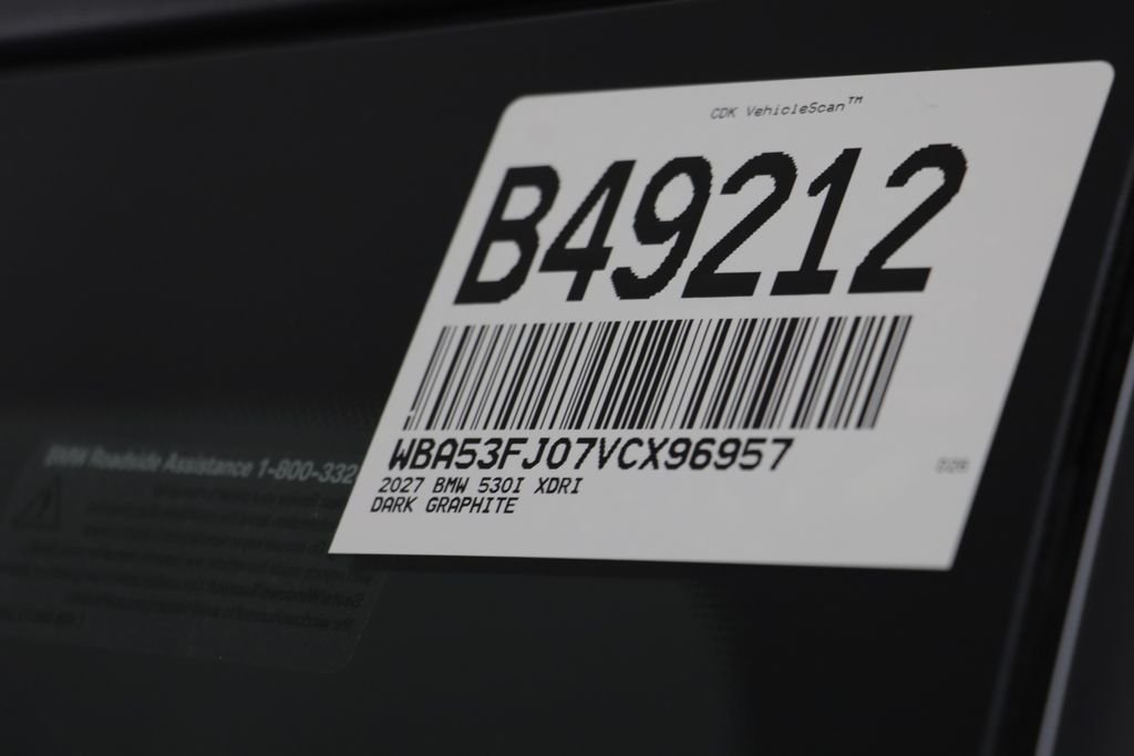 New 2027 Dark Graphite Metallic BMW 530i xDrive image 25