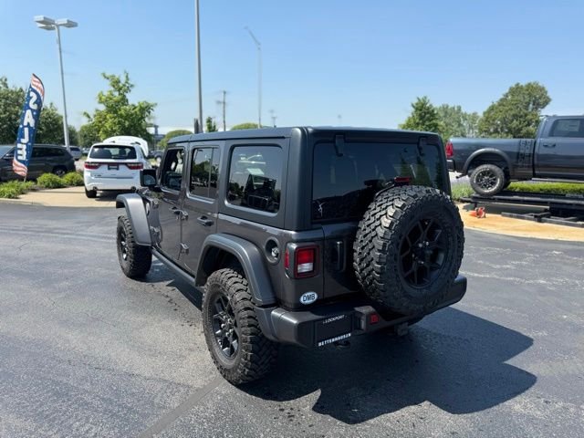 Certified Used 2024 Crystal Metallic Jeep Sport image 3
