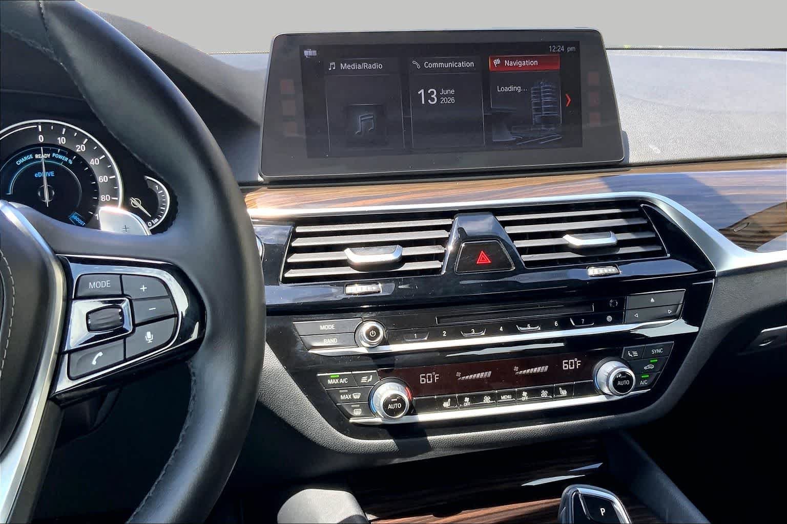 Used 2018 Black Sapphire Metallic BMW 530e xDrive iPerformance image 6