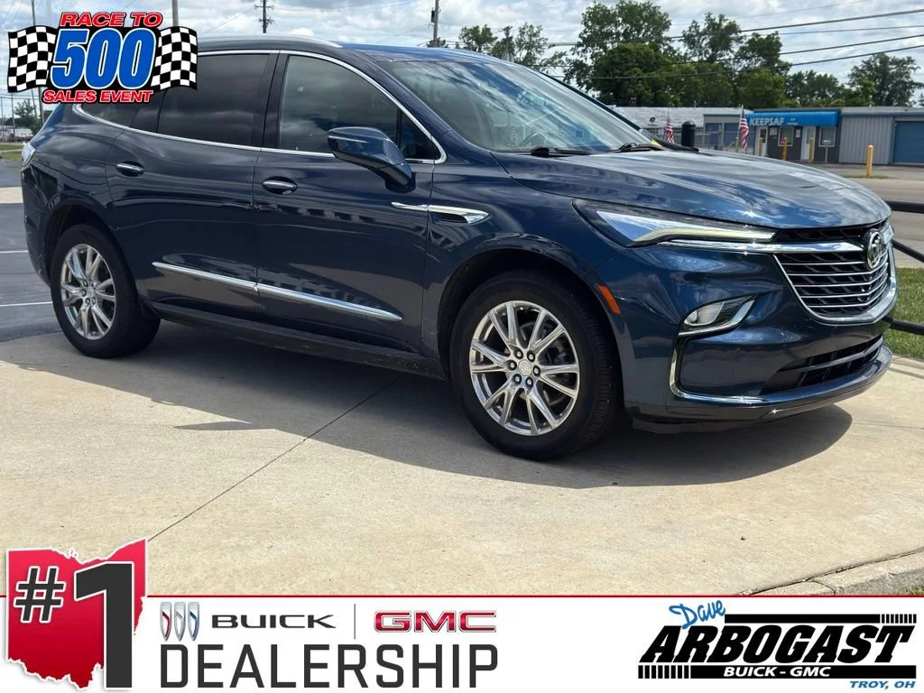 Used 2022 Emperor Blue Metallic Buick Premium image 1