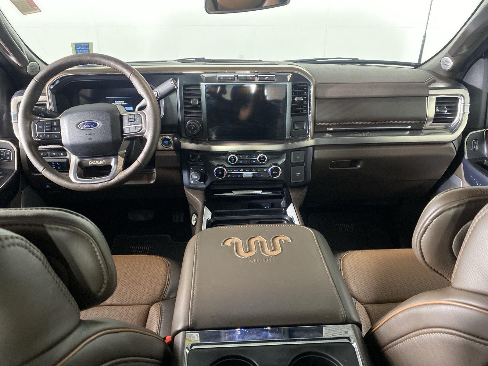 Used 2024 Antimatter Blue/Darkened Bronze Ford King Ranch image 2