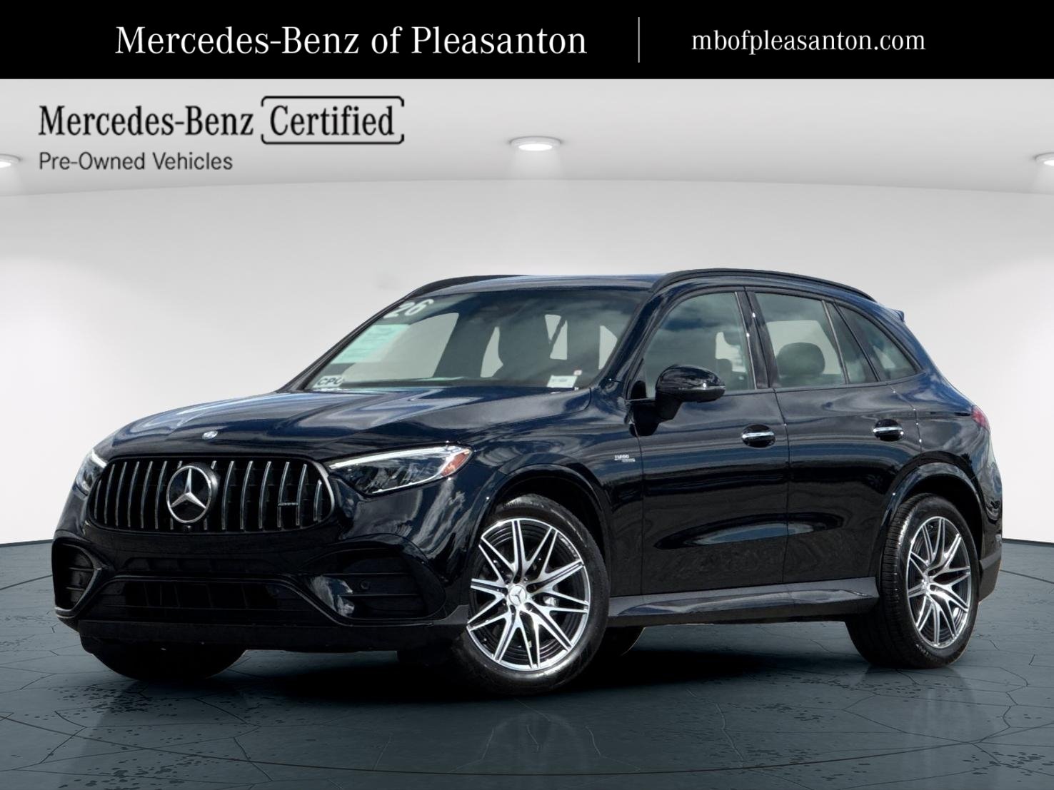 Certified Used 2026 Black Mercedes-Benz GLC 43 AMG® 4D Sport Utility 4MATIC®  image 1