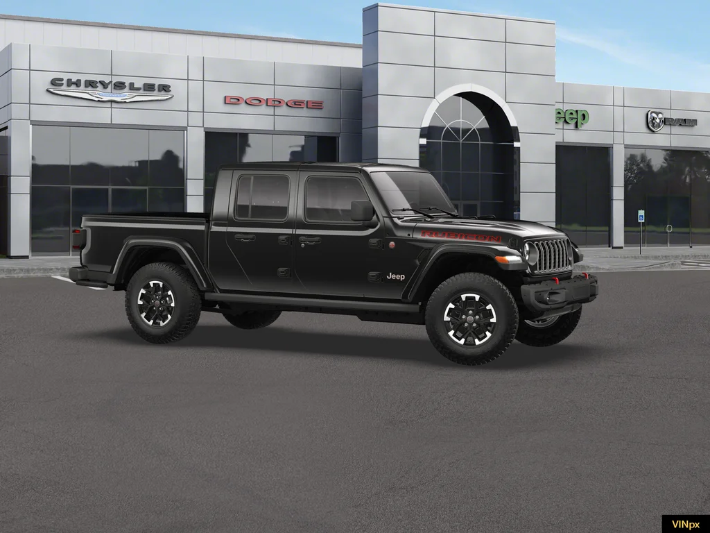 New 2026 Black Clear-Coat Exterior Paint Jeep Rubicon X image 9