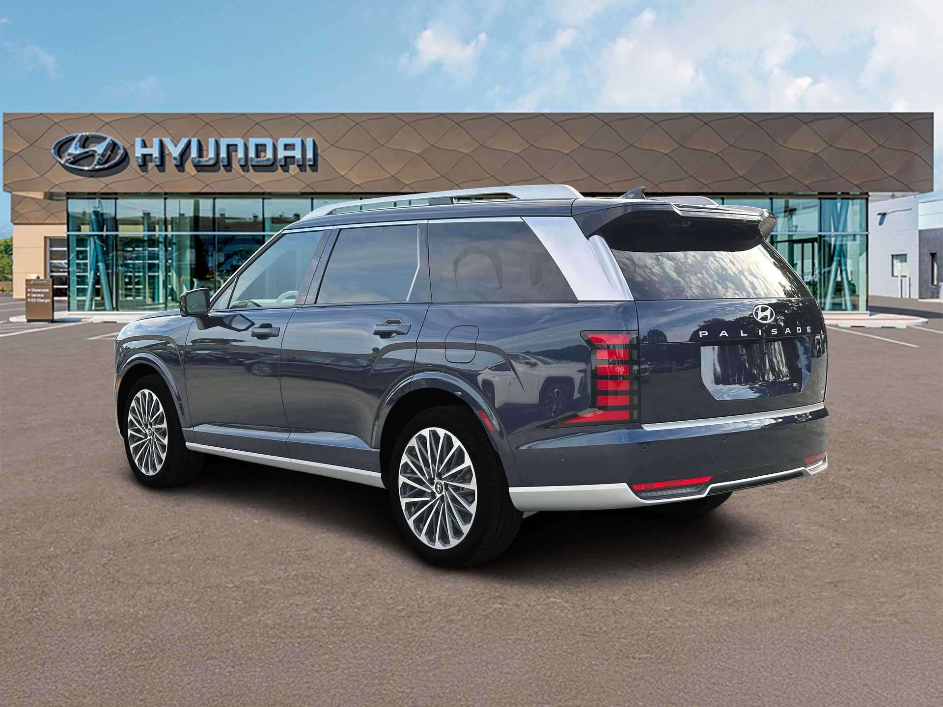 New 2027 Blue Hyundai Calligraphy AWD image 8