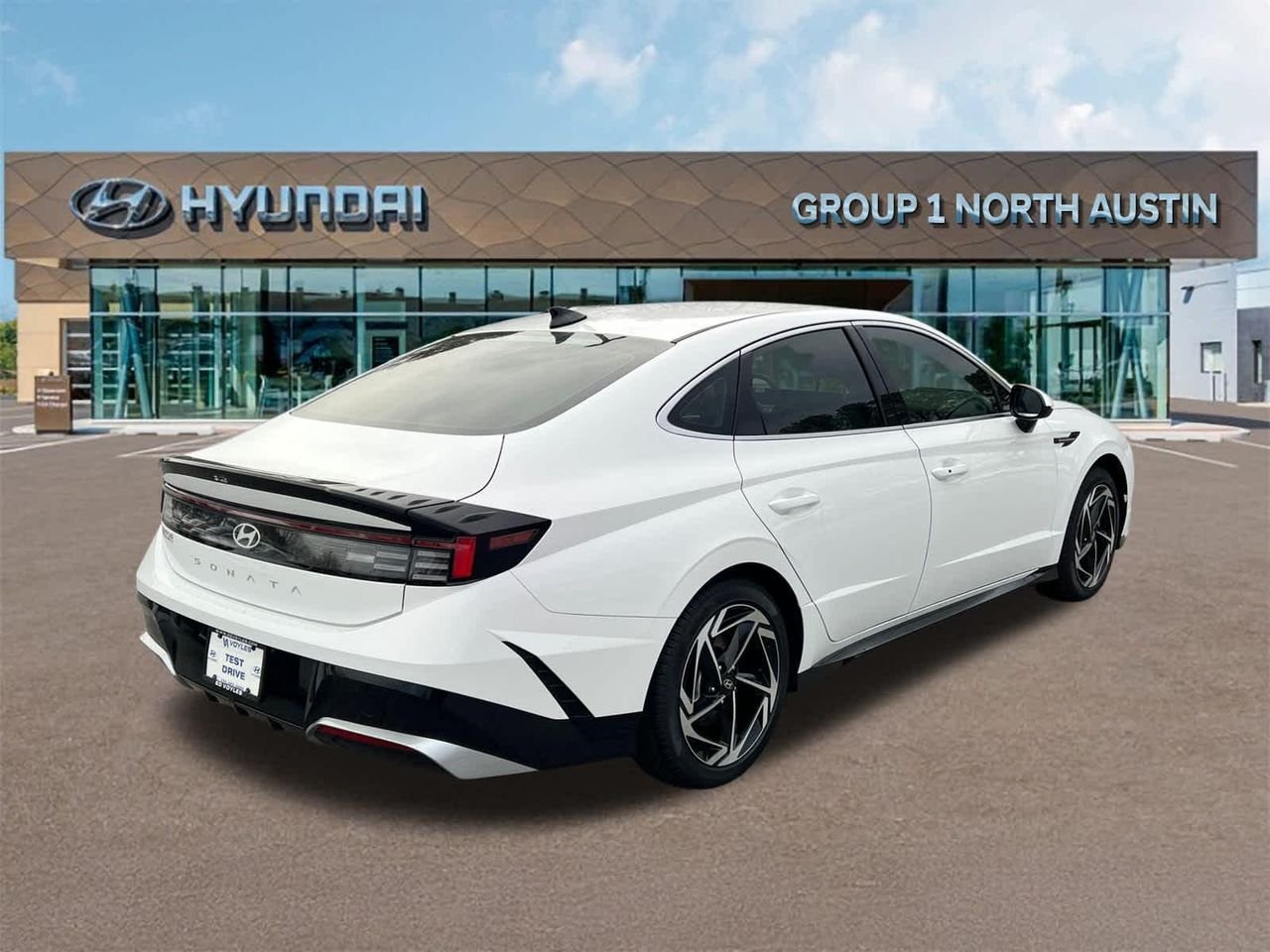 New 2026 Serenity White Hyundai SEL Sport image 5