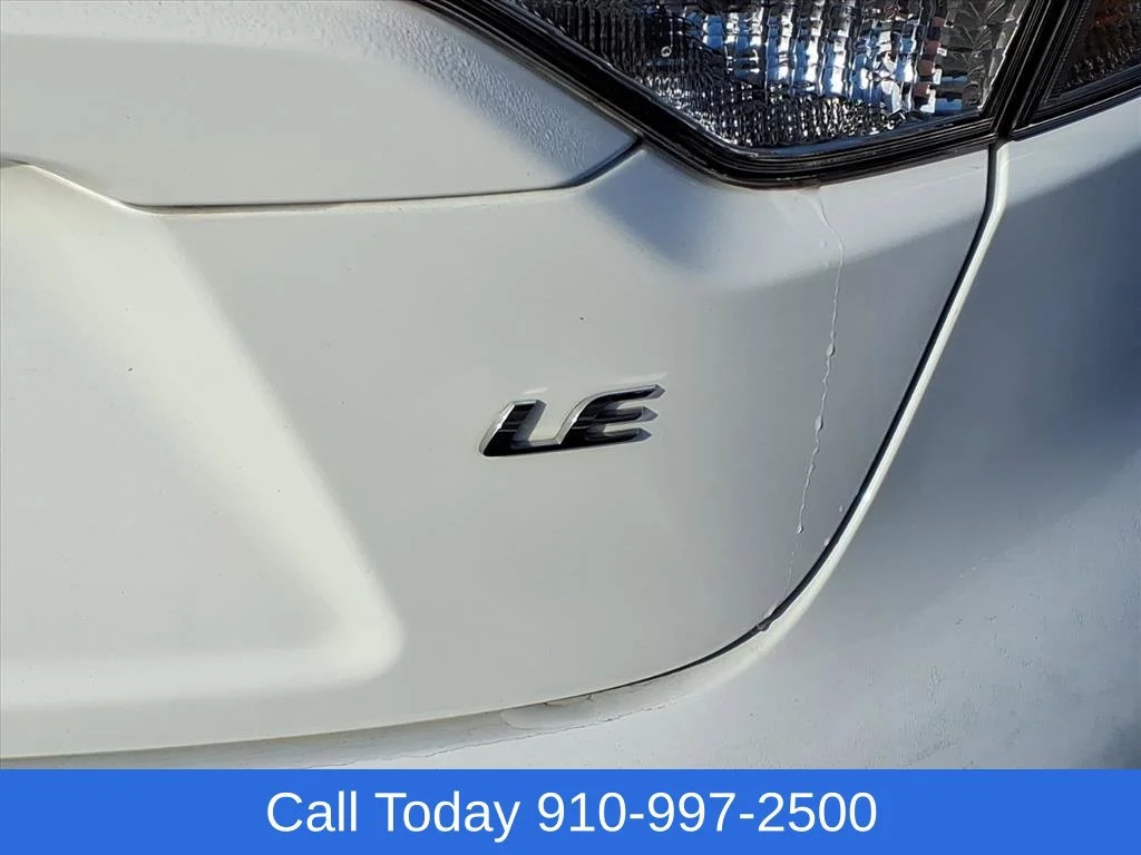 Used 2025 White Toyota LE image 7