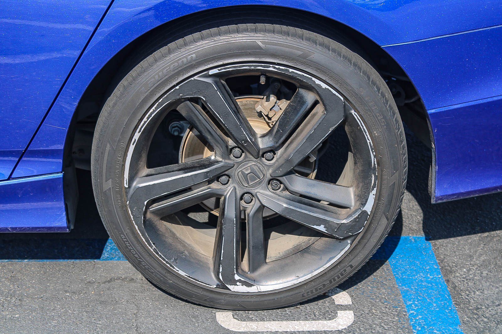 Certified Used 2020 Obsidian Blue Pearl Honda Sport image 11