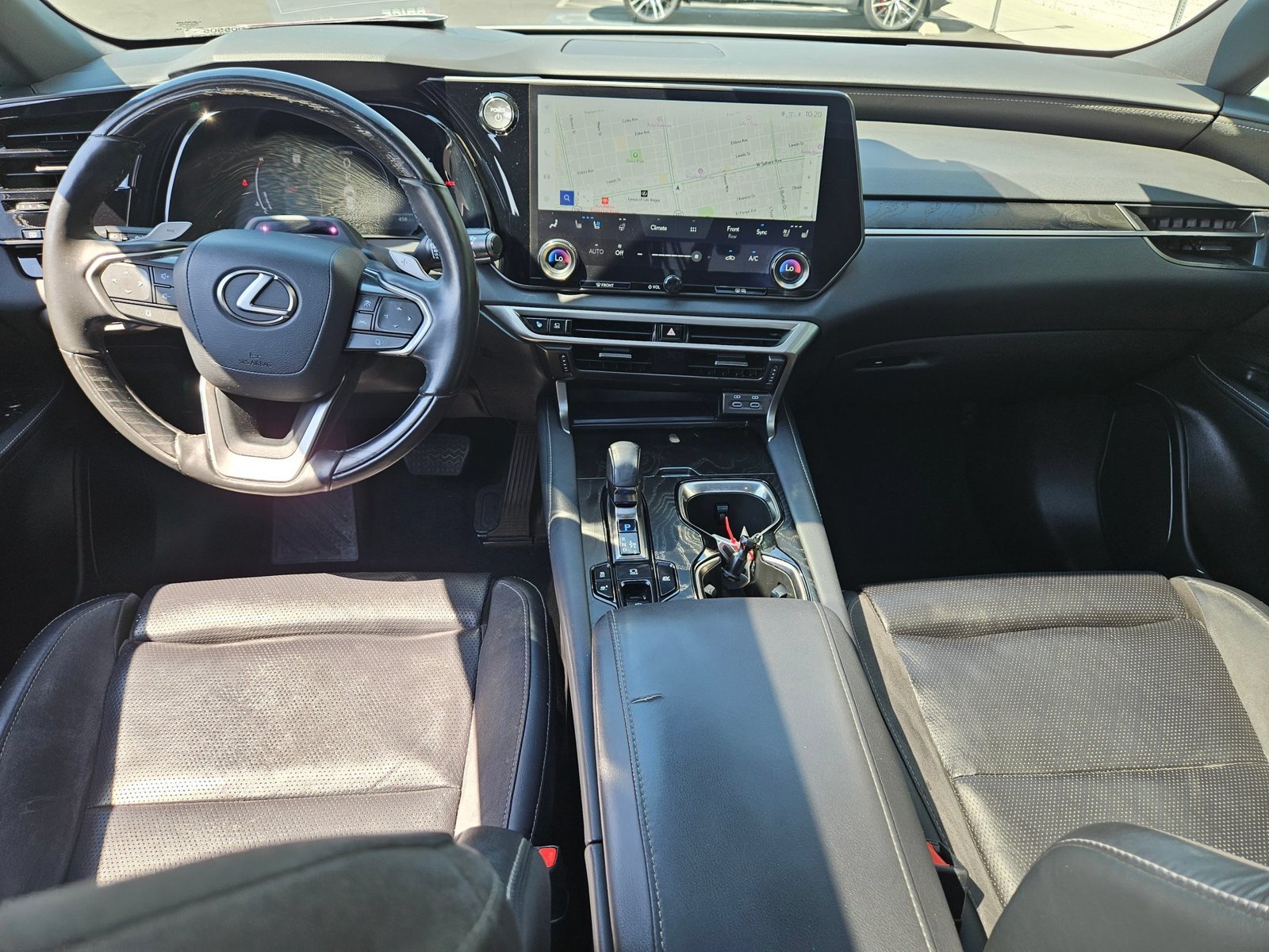 Used 2023 Eminent White Pearl Lexus RX 350h Luxury image 17