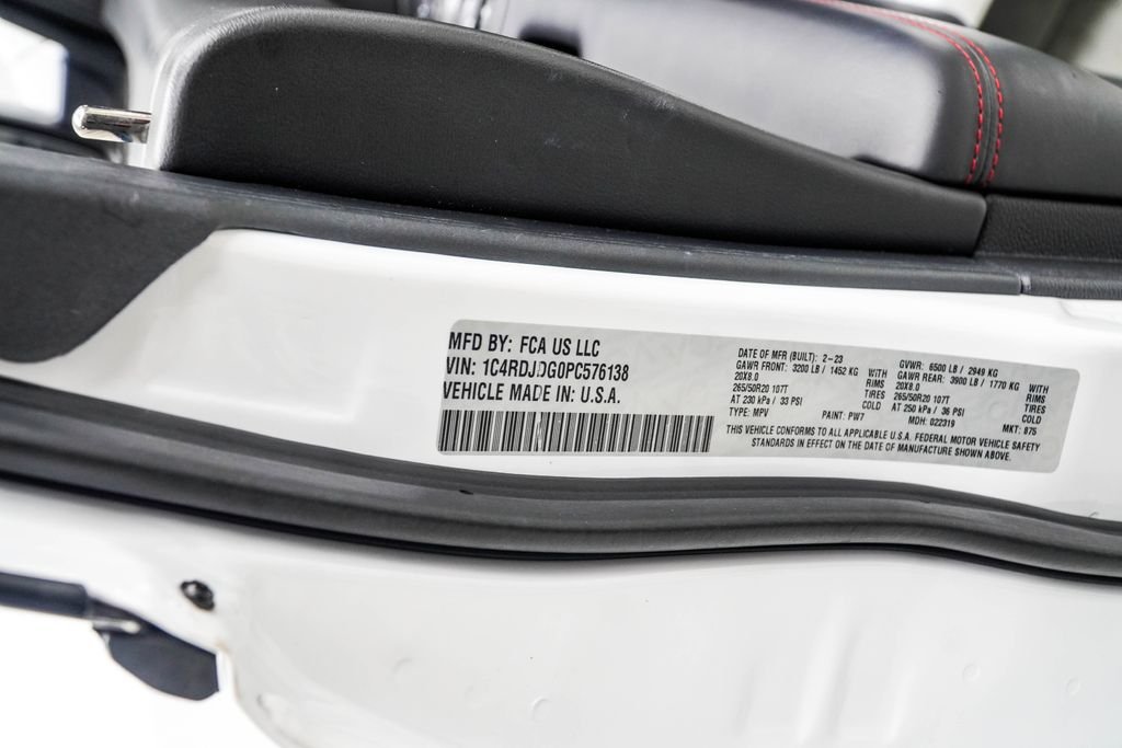 Used 2023 White Dodge GT Premium image 45