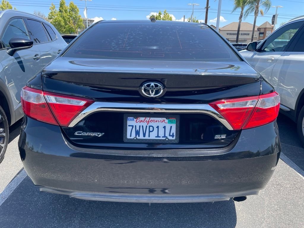 Used 2017 Midnight Black Metallic Toyota SE image 7