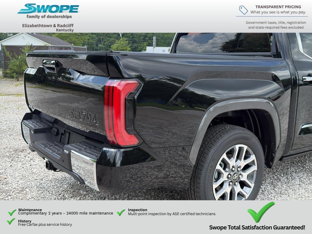 New 2026 Midnight Black Metallic Toyota 1794 Edition image 10