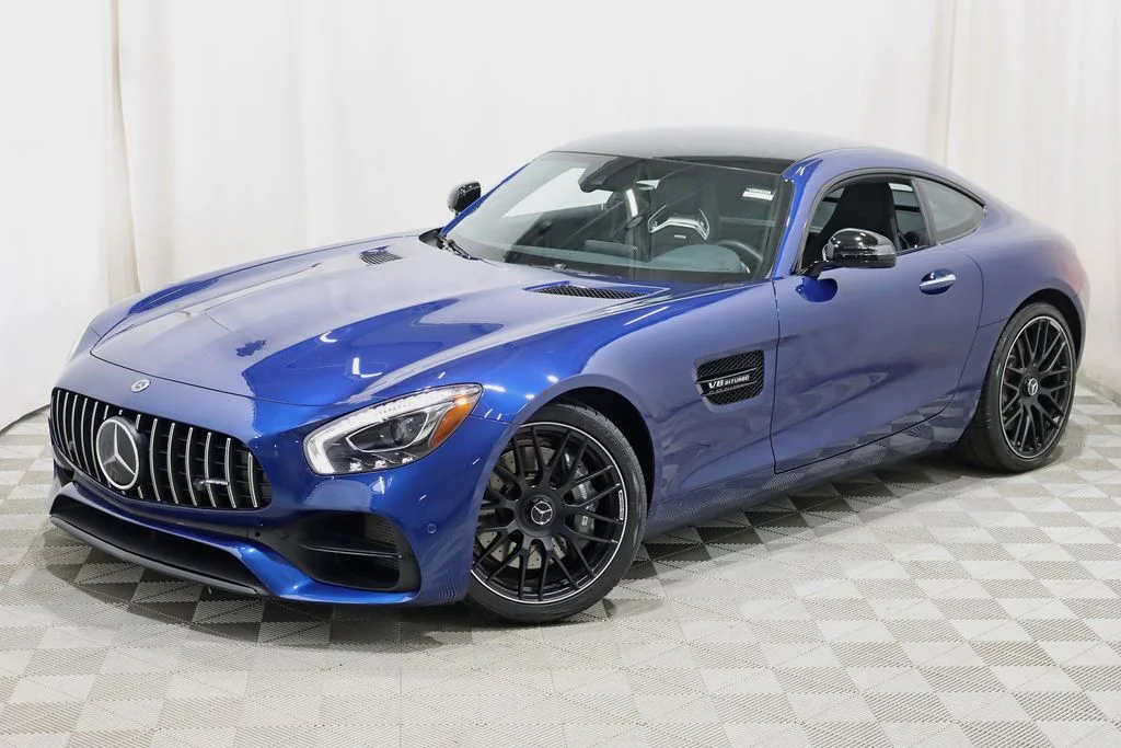 Used 2019 Blue Mercedes-Benz Base image 7