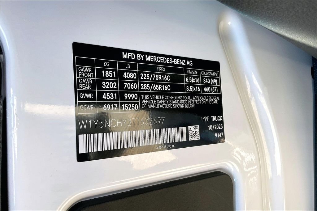 2026 Mercedes-Benz Sprinter Cargo Van Base - Photo 22