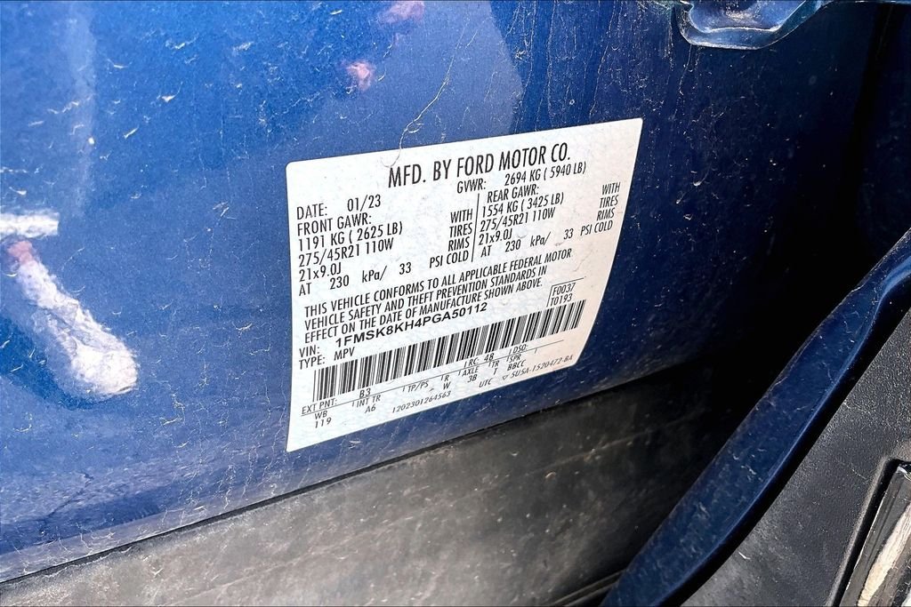 Used 2023 Atlas Blue Metallic Ford ST-Line image 5