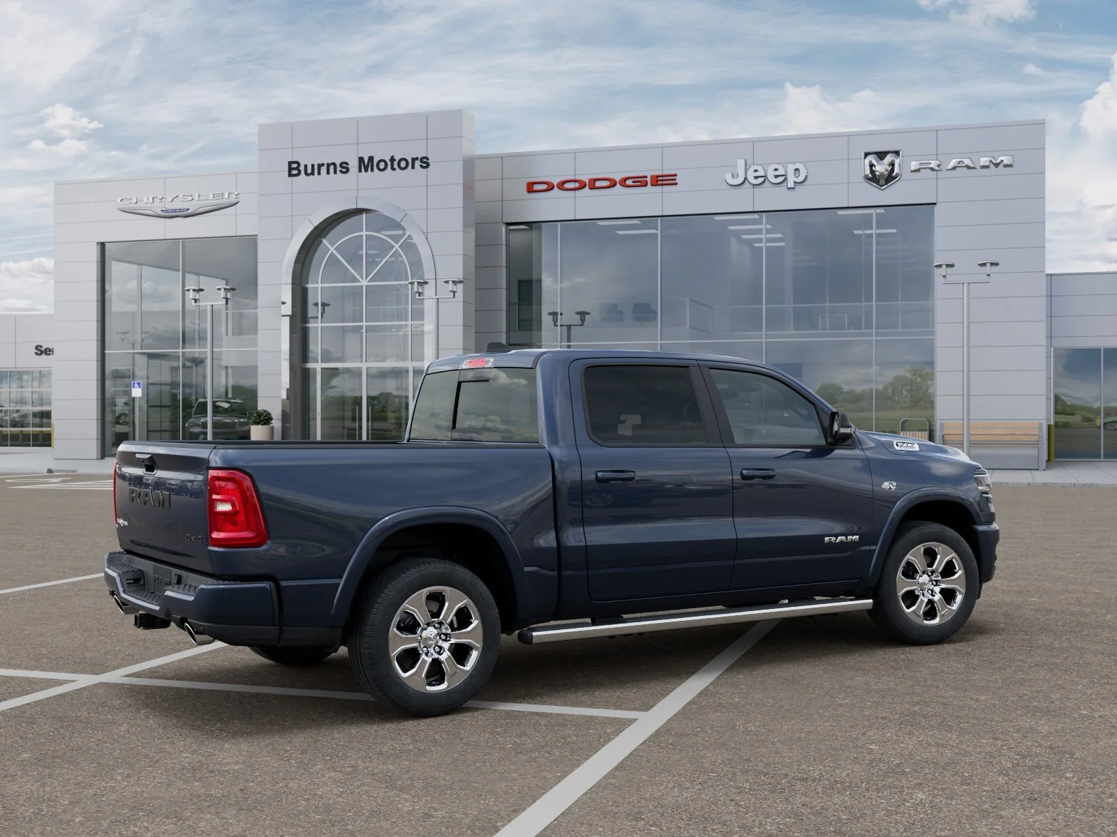 New 2026 Forged Blue Metallic RAM Lone Star Sport image 4